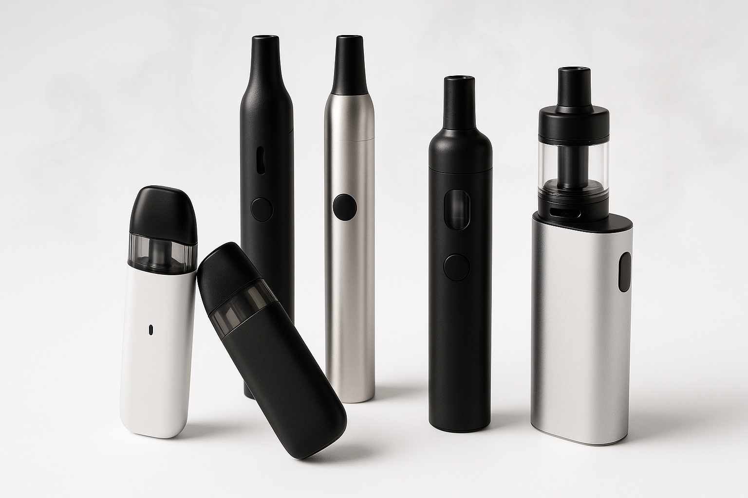 Cigarettes électroniques – Pods et kits compacts